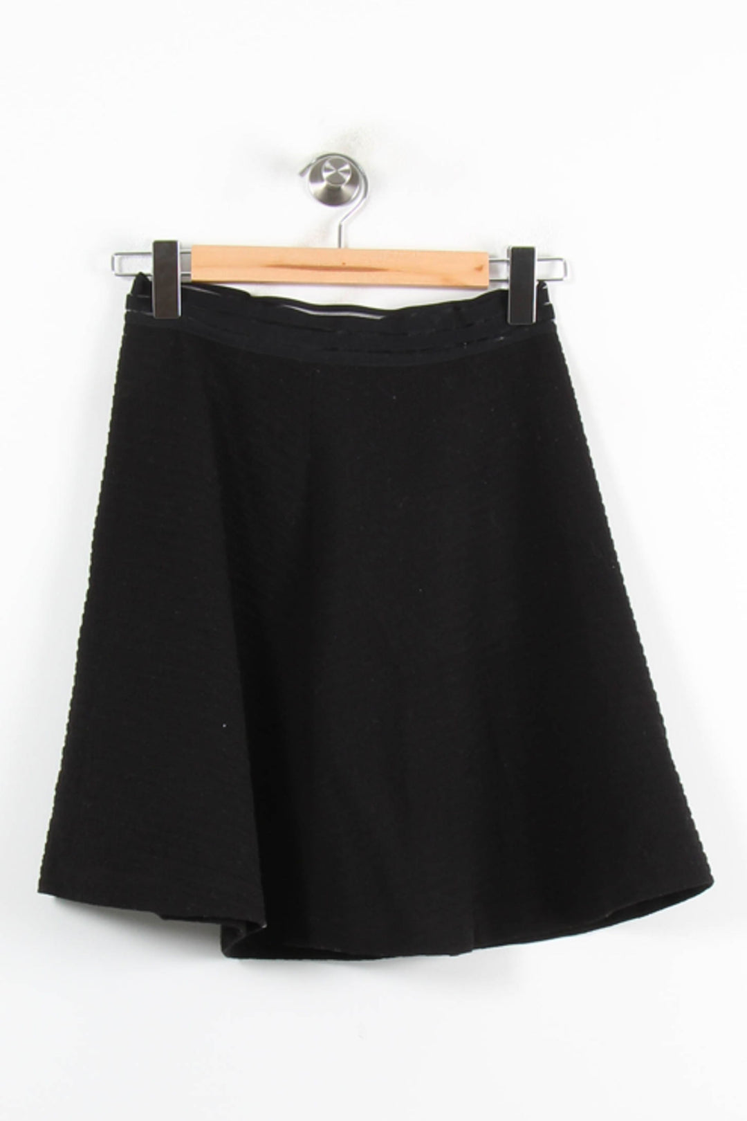 Jupe Évasée Noire - Taille M/38 de la marque Sandro | PARAD76757 - Vendu par Paradigme - Image 4