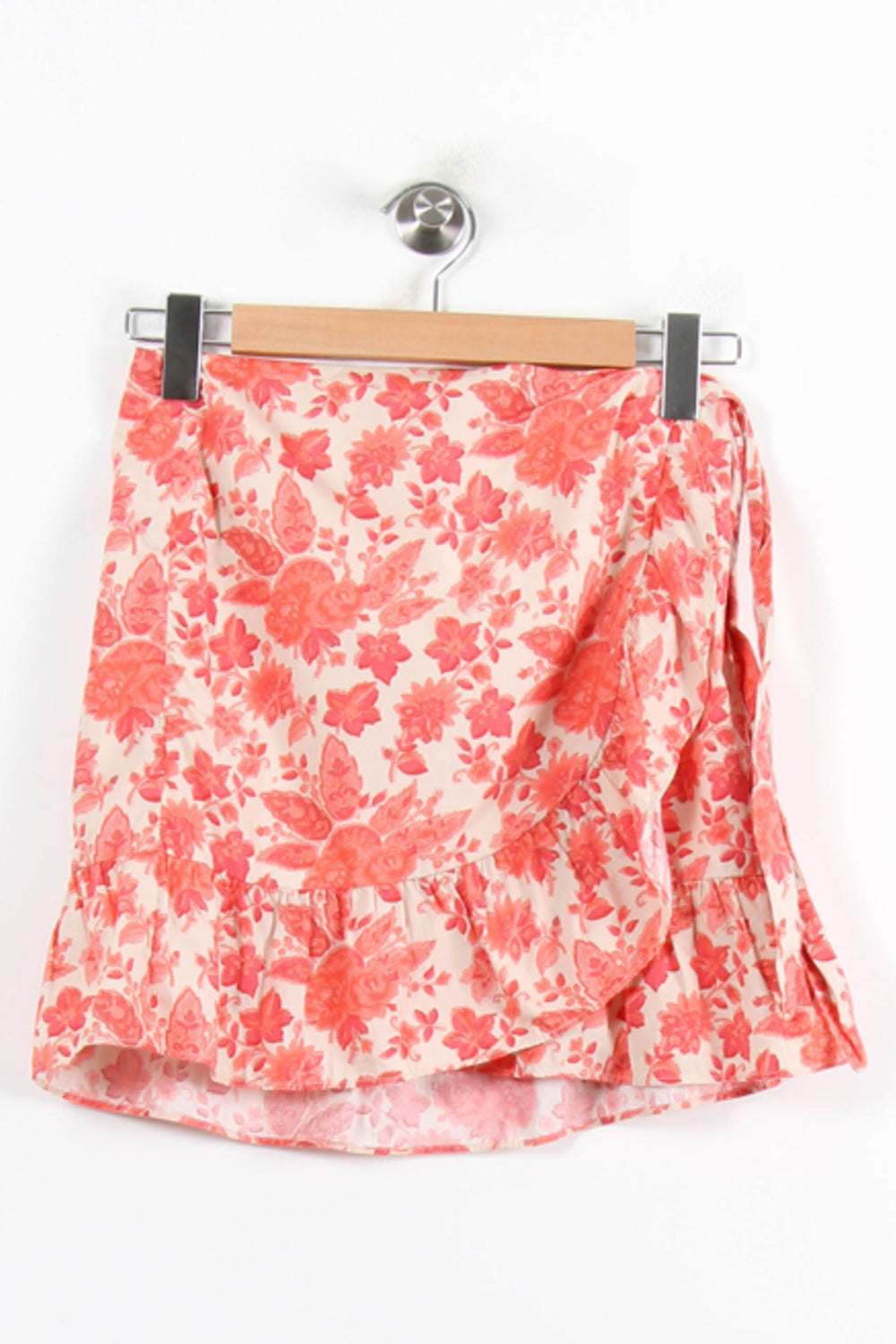Jupe Fleurie Rose et Blanche - Taille S/36 de la marque Sézane | PARAD76767 - Vendu par Paradigme - Image 2