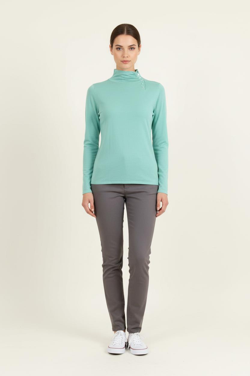 Sous-pull Vert - Taille S/36 de la marque Petite Mendigote | PARAD76775 - Vendu par Paradigme - Image 1