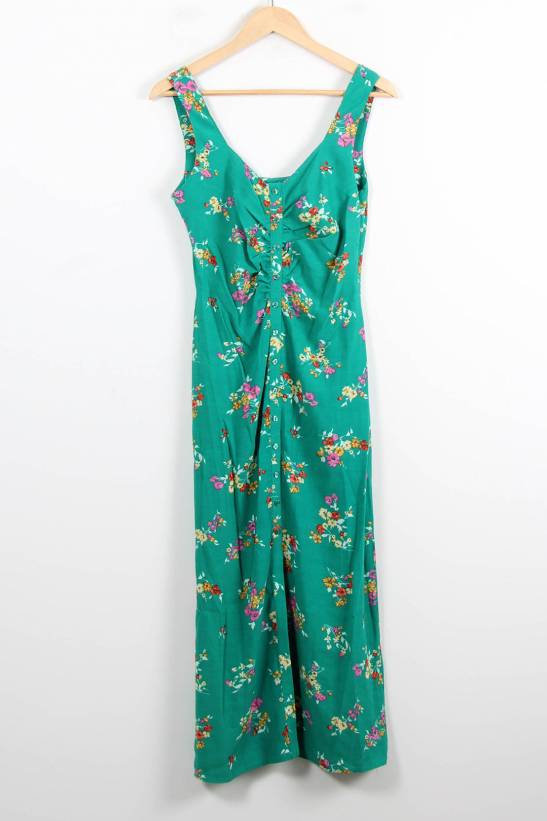 Robe Longue Verte et Multicolore - Taille S/36 de la marque Petite Mendigote | PARAD76776 - Vendu par Paradigme - Image 2