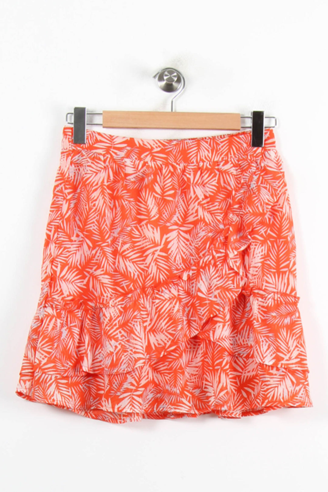 Jupe Volantée Orange et Blanche - Taille S/36 de la marque Grace & Mila | PARAD76777 - Vendu par Paradigme - Image 2