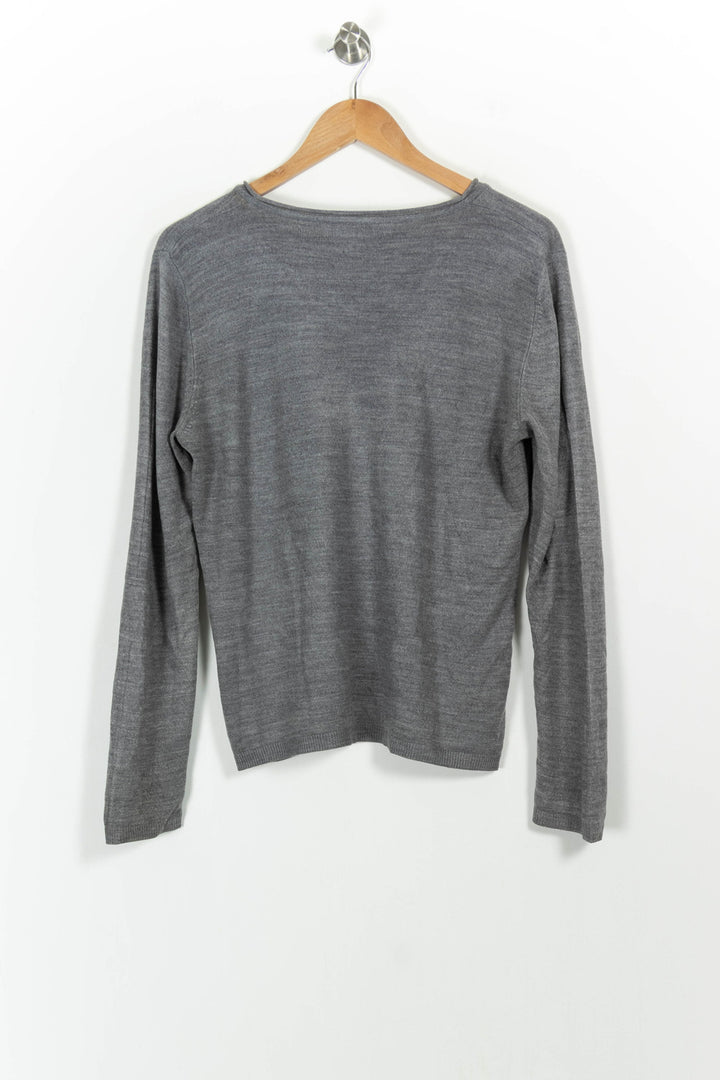 Pull Gris - Taille L/40 de la marque Galeries Lafayette | PARAD76780 - Vendu par Paradigme - Image 4