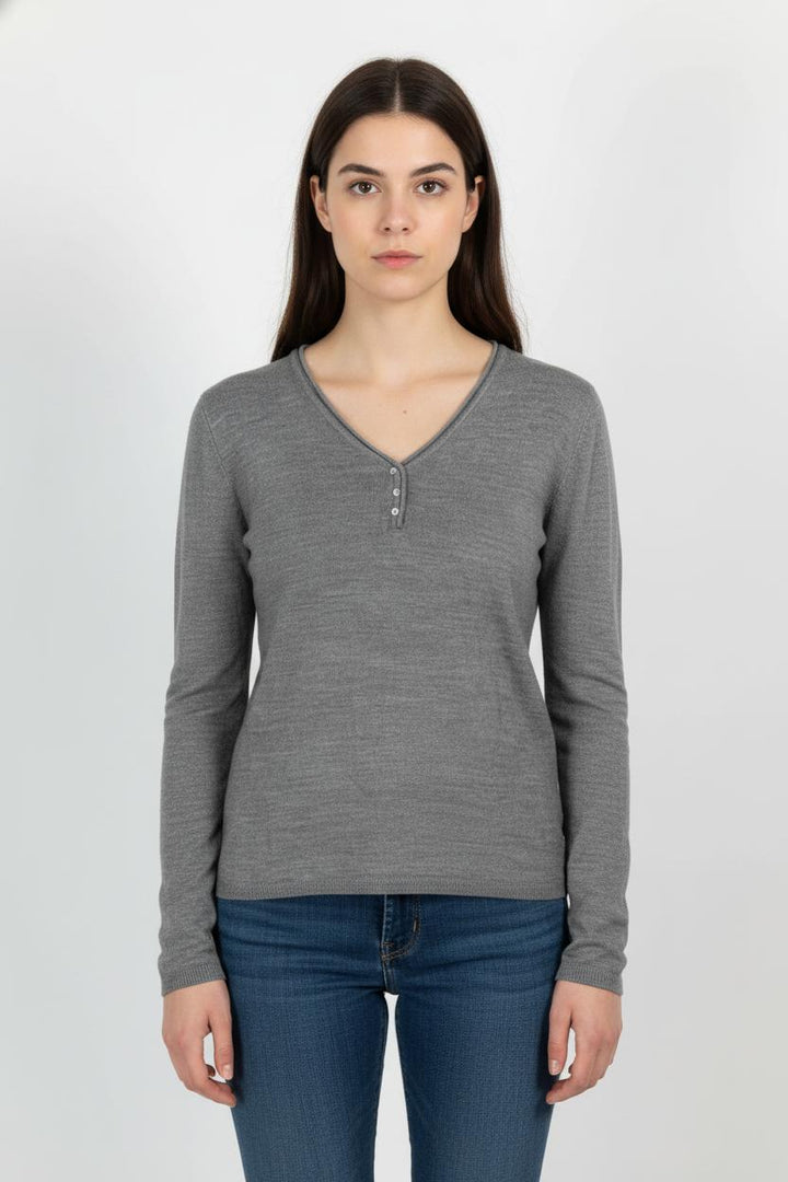 Pull Gris - Taille L/40 de la marque Galeries Lafayette | PARAD76780 - Vendu par Paradigme - Image 1