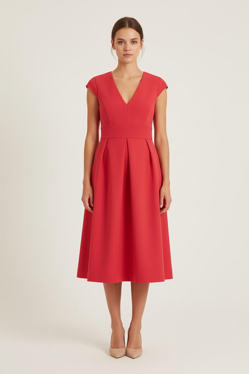 Robe Patineuse Rose - Taille XS/34 de la marque IKKS | PARAD76781 - Vendu par Paradigme - Image 1