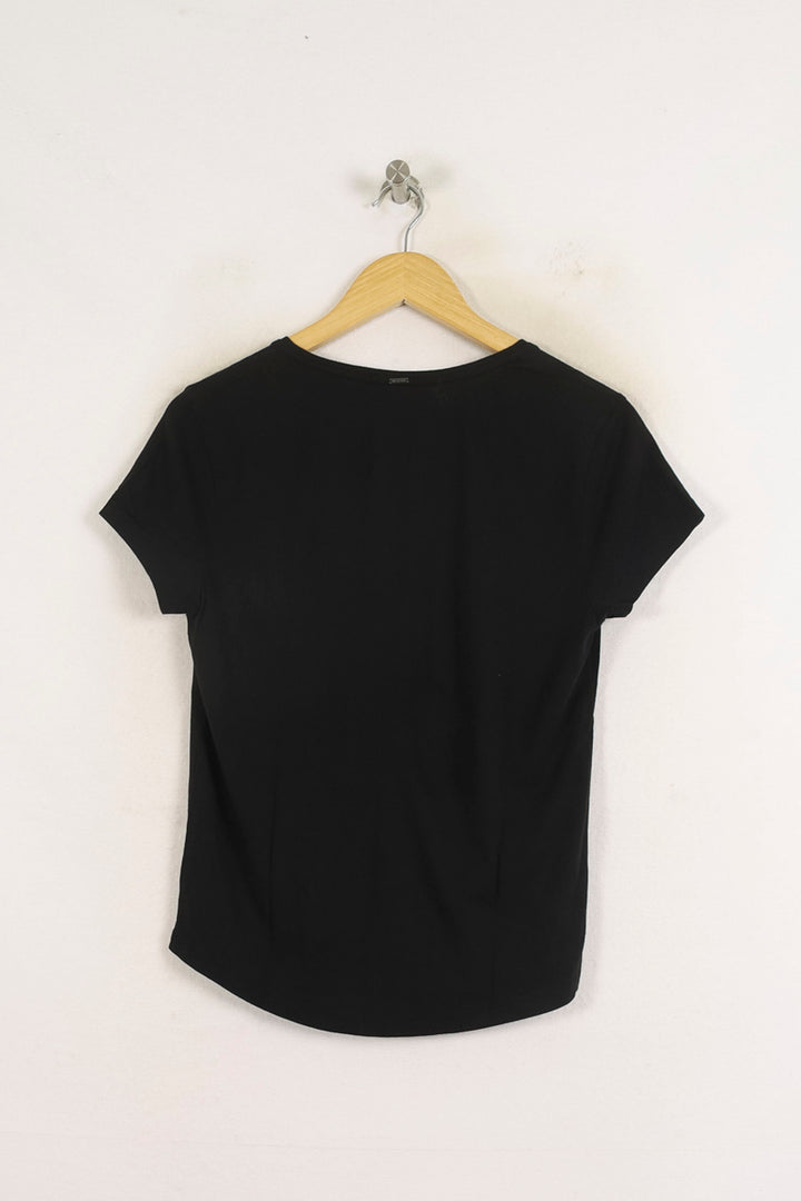 Tee-shirt Noir - Taille S/36 de la marque IKKS | PARAD76786 - Vendu par Paradigme - Image 4