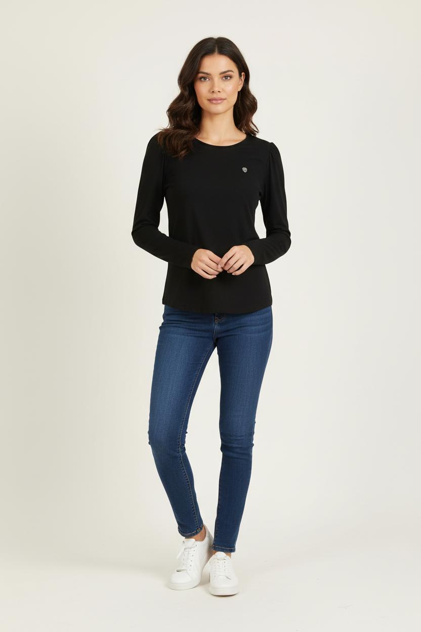 Pull Noir - Taille S/36 de la marque IKKS | PARAD76787 - Vendu par Paradigme - Image 1