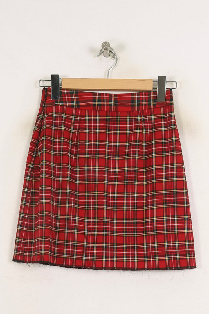 Jupe Plissée Rouge et Noir - Taille M/38 de la marque Liu Jo | PARAD76789 - Vendu par Paradigme - Image 4
