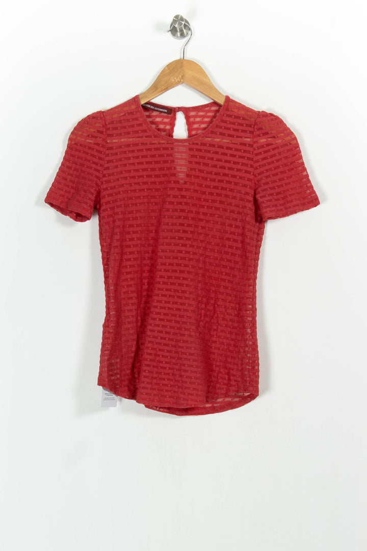 Tee-shirt Rose - Taille S/36 de la marque Comptoir des Cotonniers | PARAD76799 - Vendu par Paradigme - Image 2