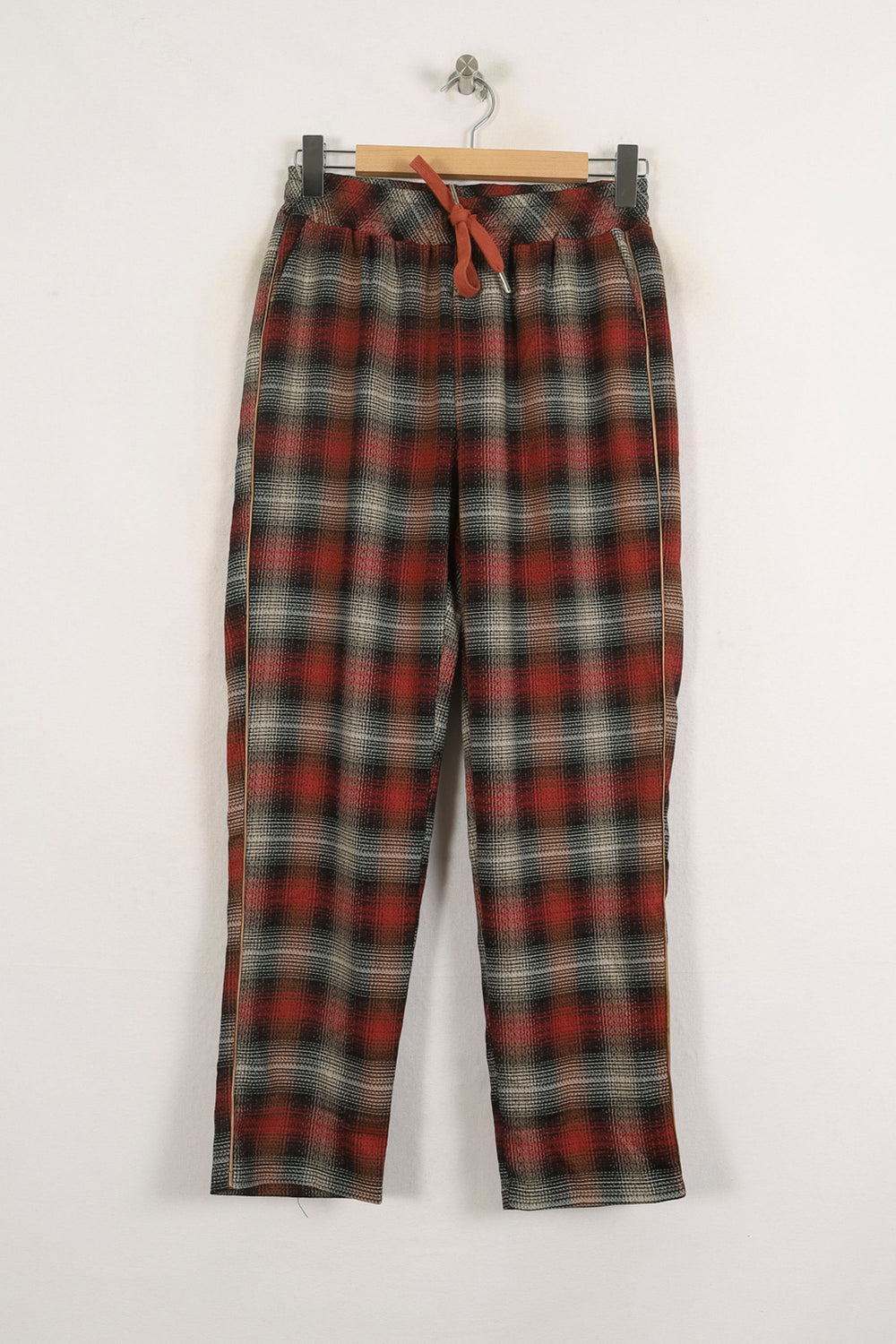 Pantalon Carreaux Rouges et Noirs - Taille M/38 de la marque Imprevu | PARAD76807 - Vendu par Paradigme - Image 2