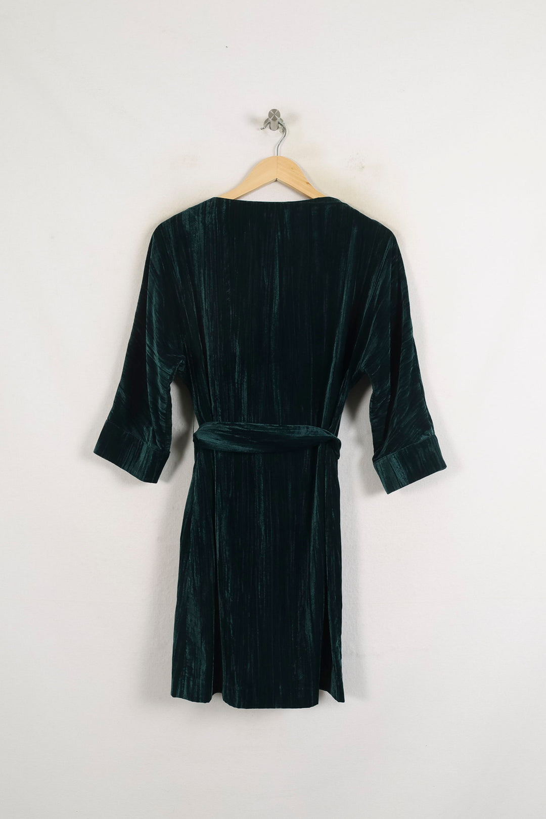 Robe Droite Verte - Taille S/36 de la marque Claudie Pierlot | PARAD76811 - Vendu par Paradigme - Image 4