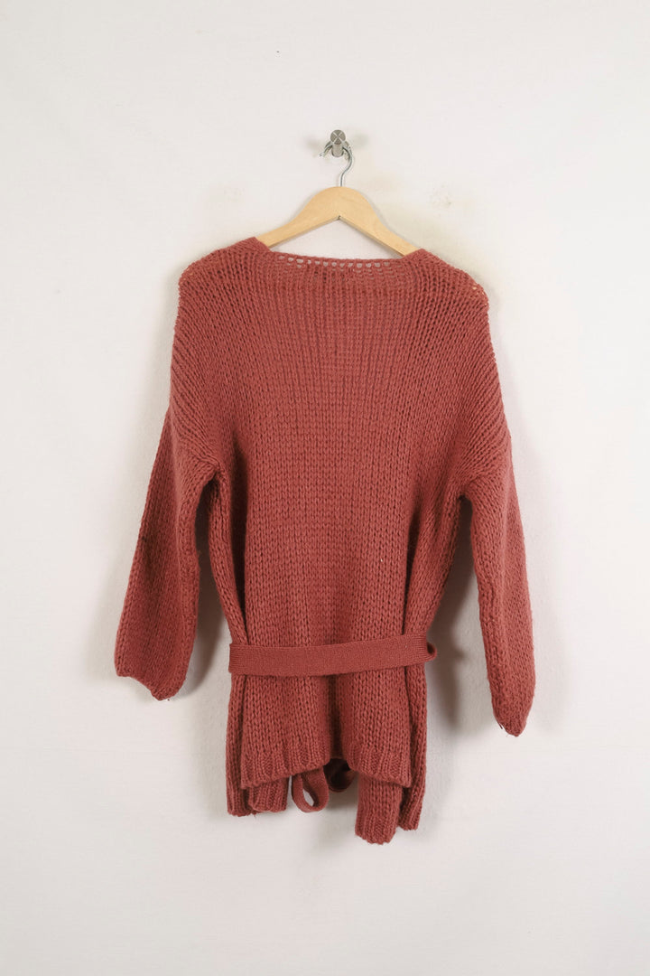 Gilet Rose - Taille S/36 de la marque La Fée Maraboutée | PARAD76813 - Vendu par Paradigme - Image 4