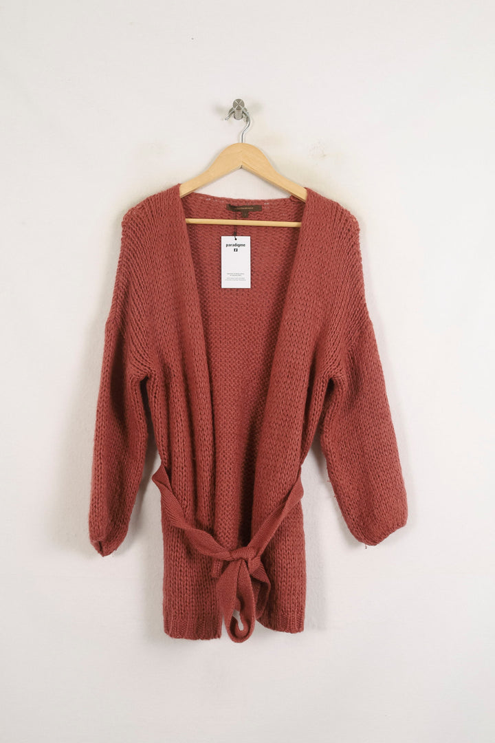 Gilet Rose - Taille S/36 de la marque La Fée Maraboutée | PARAD76813 - Vendu par Paradigme - Image 2