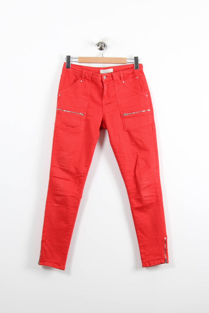 Jean Rouge - Taille L/40 de la marque IKKS | PARAD76816 - Vendu par Paradigme - Image 2