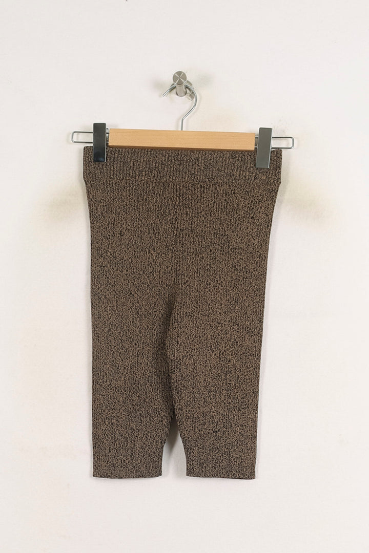 Legging Marron - Taille XXS/32 de la marque Ganni | PARAD76826 - Vendu par Paradigme - Image 4