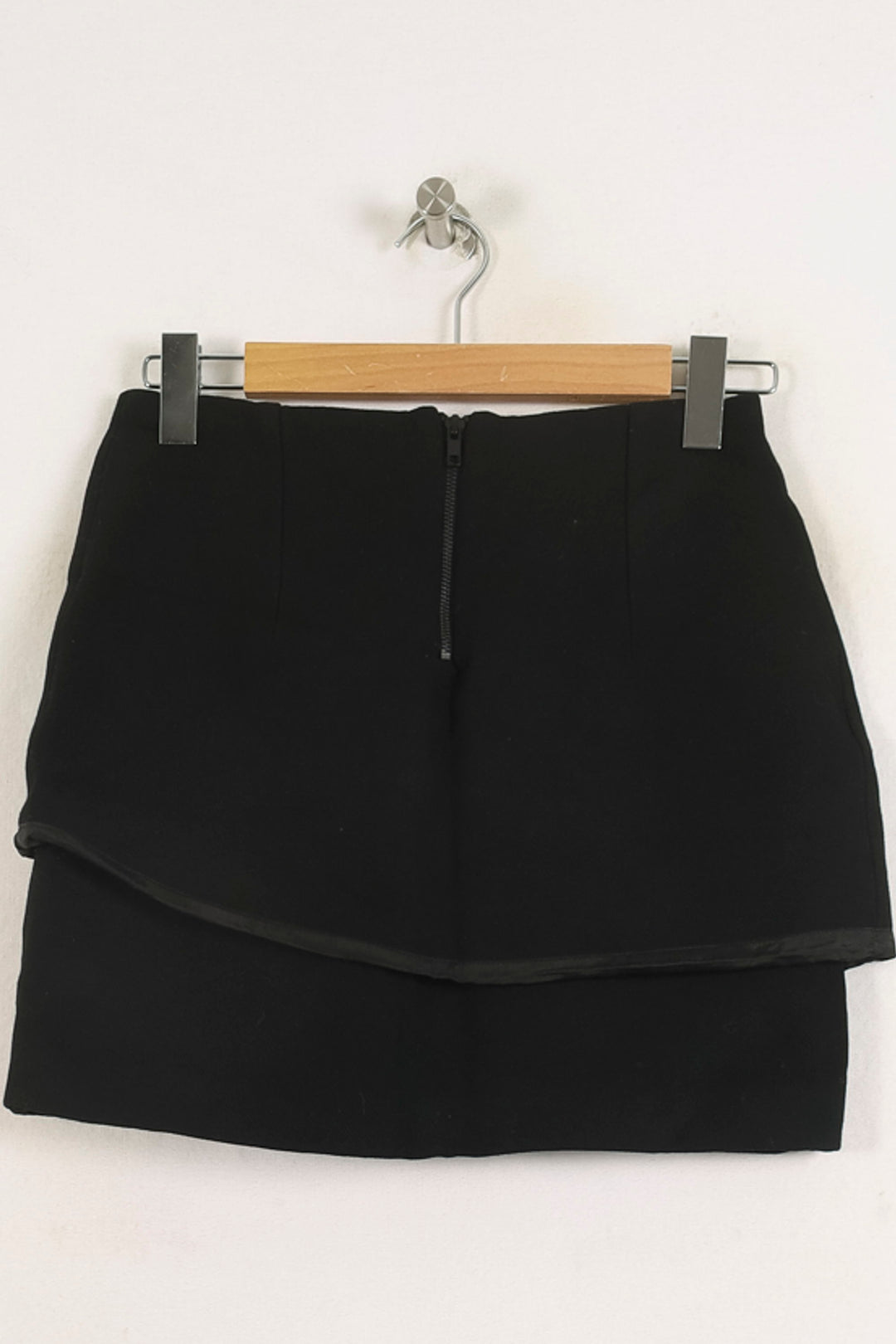 Jupe Portefeuille Noire - Taille L/40 de la marque The Kooples | PARAD76828 - Vendu par Paradigme - Image 4
