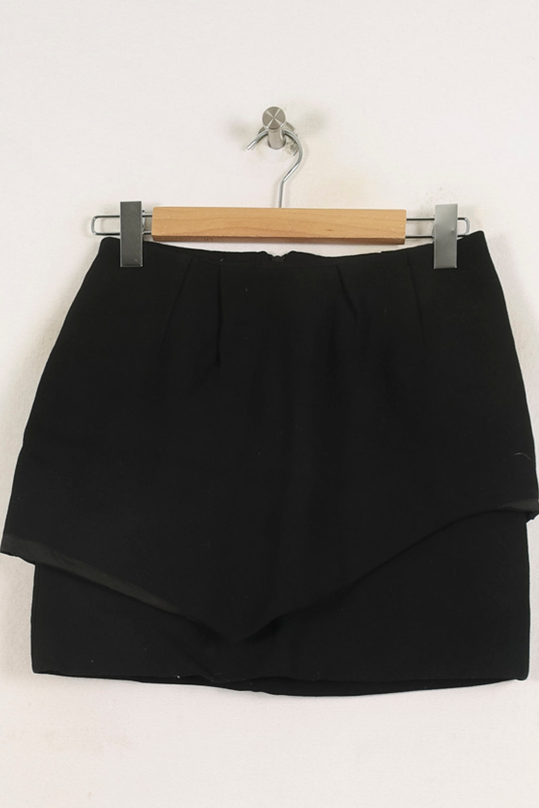 Jupe Portefeuille Noire - Taille L/40 de la marque The Kooples | PARAD76828 - Vendu par Paradigme - Image 2