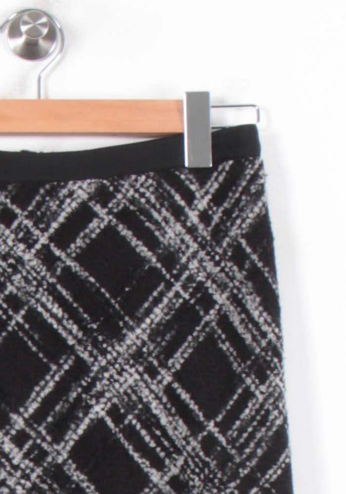 Jupe Droite Noire et Blanche - Taille S/36 de la marque Gerard Darel | PARAD76833 - Vendu par Paradigme - Image 3