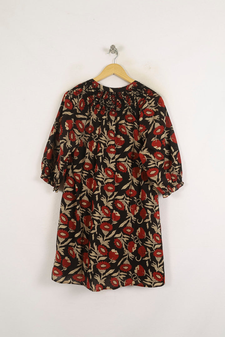 Robe Courte Noire et Rouge - Taille S/36 de la marque Maison 123 | PARAD76834 - Vendu par Paradigme - Image 4