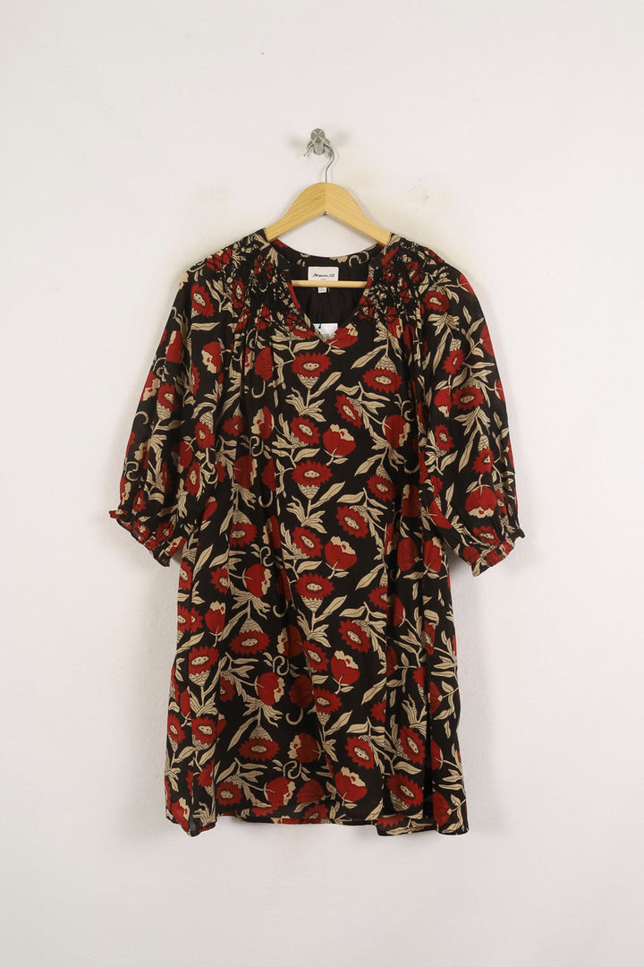 Robe Courte Noire et Rouge - Taille S/36 de la marque Maison 123 | PARAD76834 - Vendu par Paradigme - Image 2