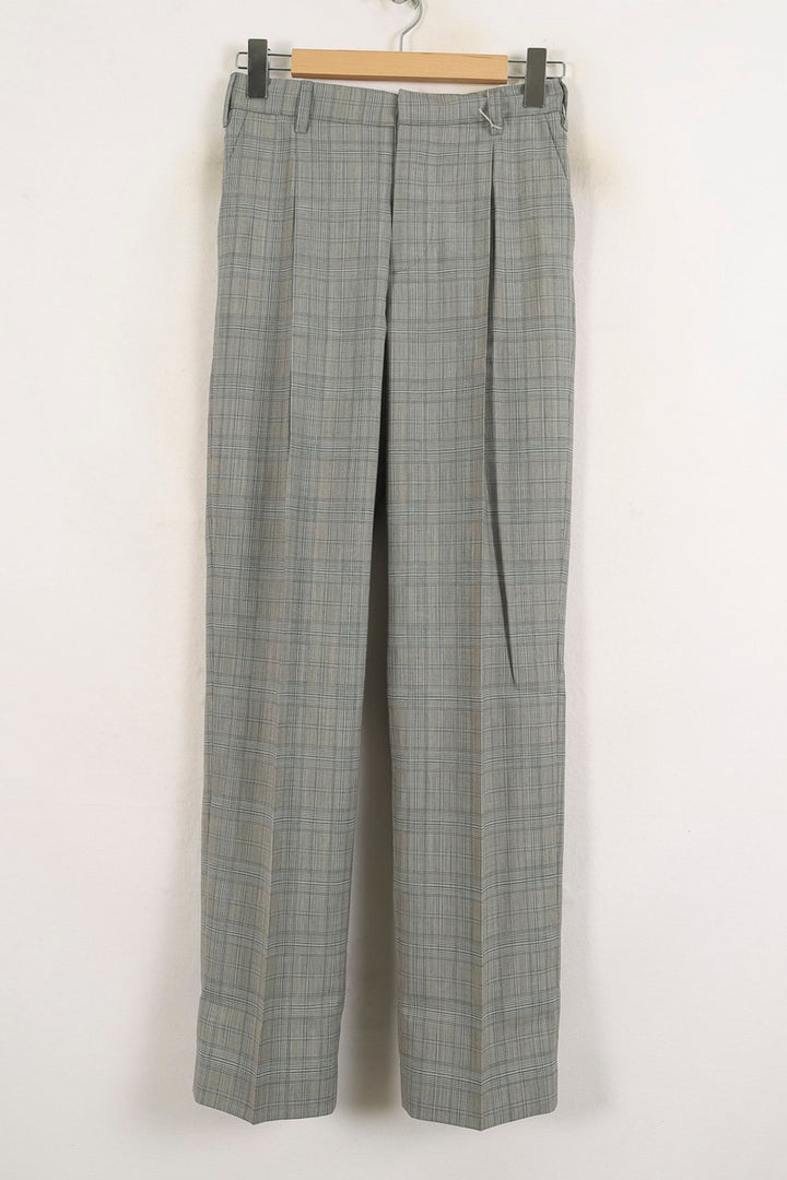 Pantalon À Carreaux Gris - Taille M/38 de la marque Zadig&Voltaire | PARAD76842 - Vendu par Paradigme - Image 2