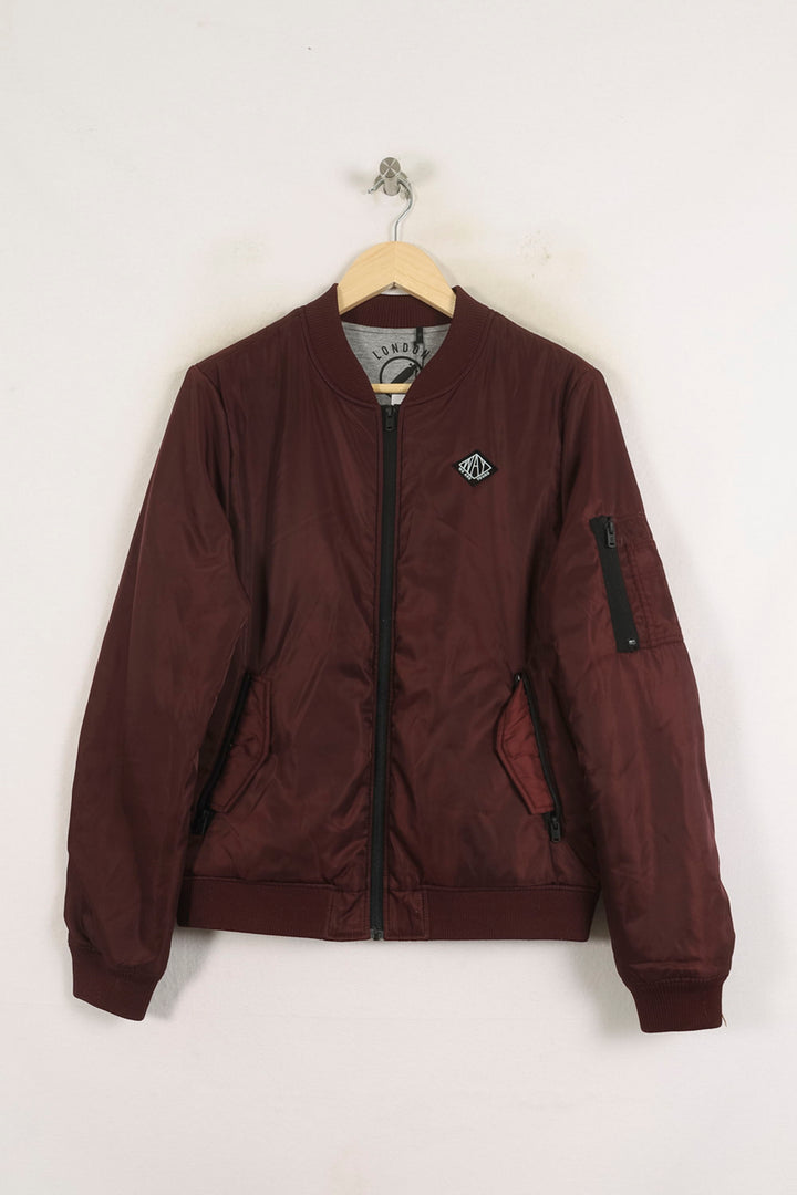 Blouson Bordeaux - Taille S/36 de la marque IKKS | PARAD76851 - Vendu par Paradigme - Image 2