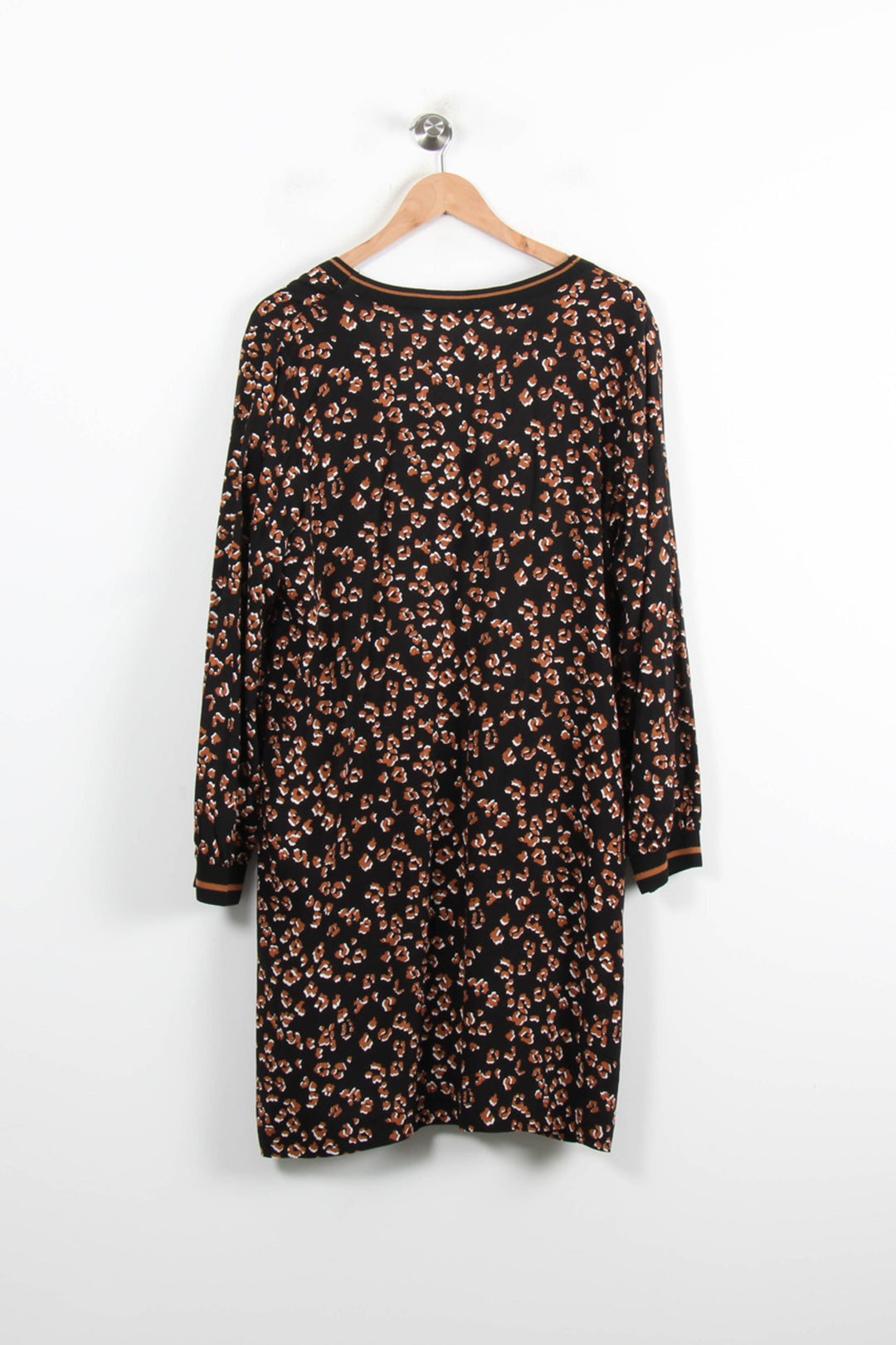 Robe Noire et Marron - Taille XL/42 de la marque La Fée Maraboutée | PARAD76862 - Vendu par Paradigme - Image 4