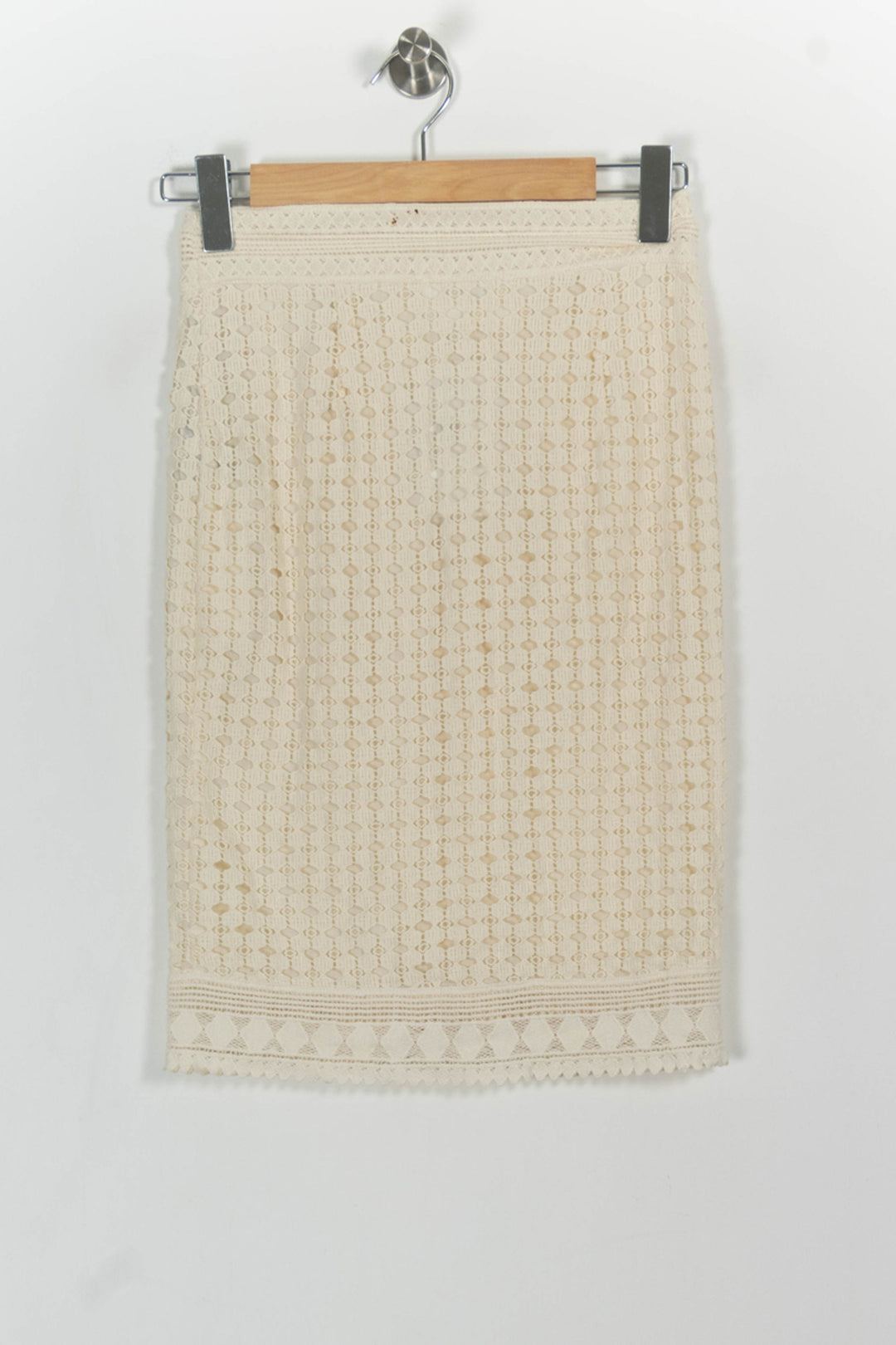 Jupe Midi Blanche - Taille XS/34 de la marque ba&sh | PARAD76880 - Vendu par Paradigme - Image 4