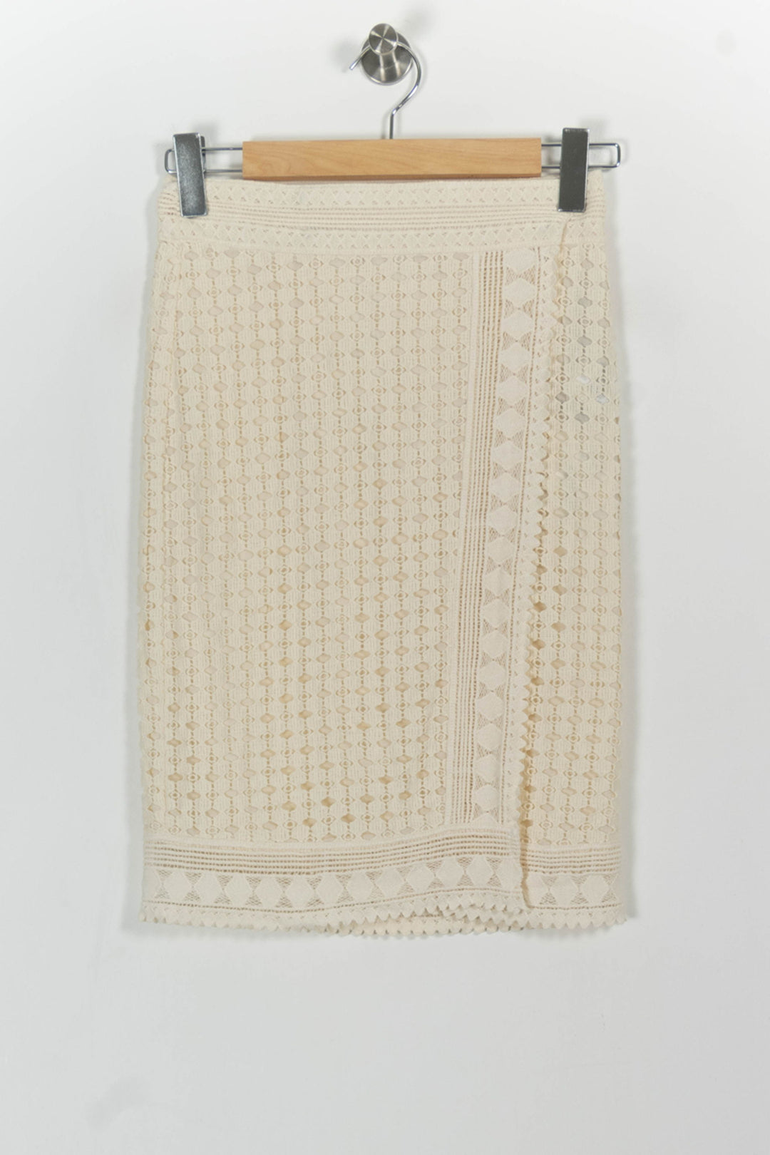 Jupe Midi Blanche - Taille XS/34 de la marque ba&sh | PARAD76880 - Vendu par Paradigme - Image 2