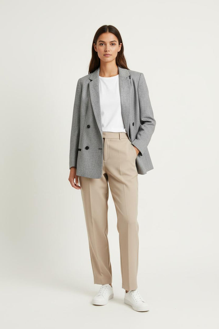 Blazer Gris - Taille S/36 de la marque FRNCH | PARAD76885 - Vendu par Paradigme - Image 1