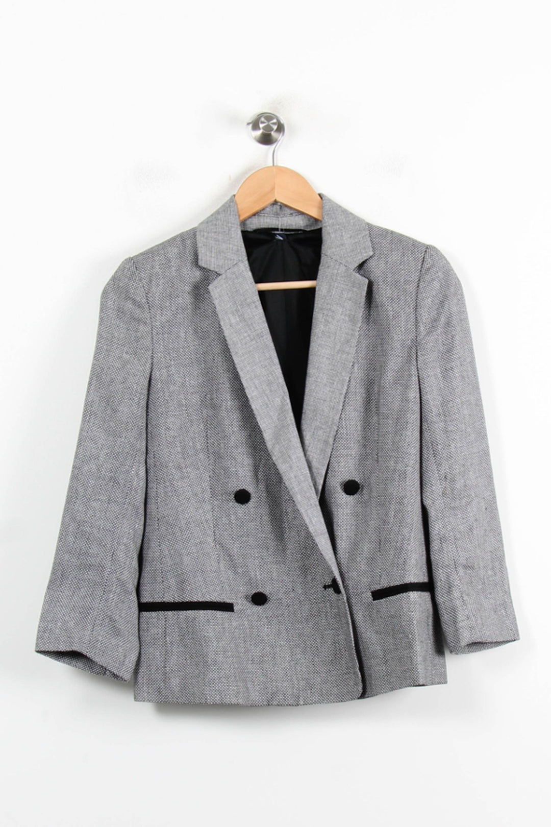 Blazer Gris - Taille S/36 de la marque FRNCH | PARAD76885 - Vendu par Paradigme - Image 2