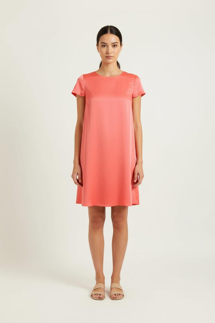 Robe Droite Orange - Taille L/40 de la marque Claudie Pierlot | PARAD76888 - Vendu par Paradigme - Image 1