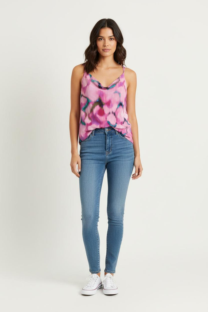 Débardeur Rose et Bleu - Taille L/40 de la marque ba&sh | PARAD76891 - Vendu par Paradigme - Image 1