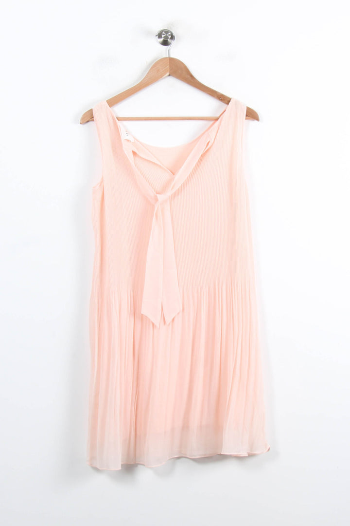 Robe Plissée Rose - Taille S/36 de la marque Sézane | PARAD76892 - Vendu par Paradigme - Image 4