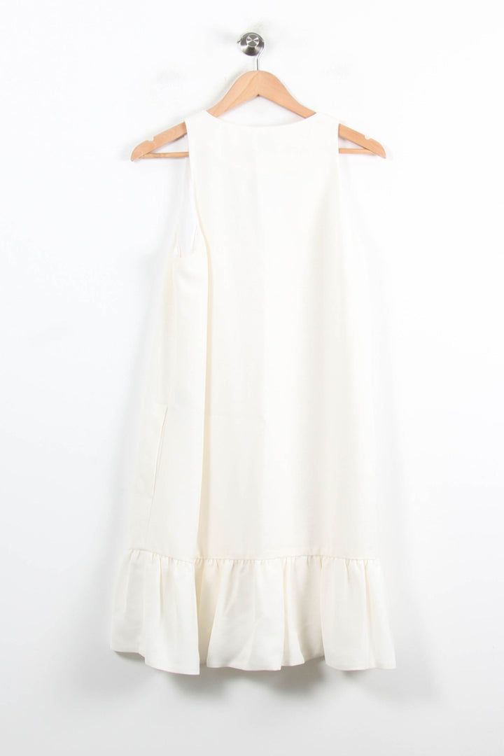 Robe Sans Manches Blanche - Taille XL/42 de la marque Claudie Pierlot | PARAD76893 - Vendu par Paradigme - Image 4