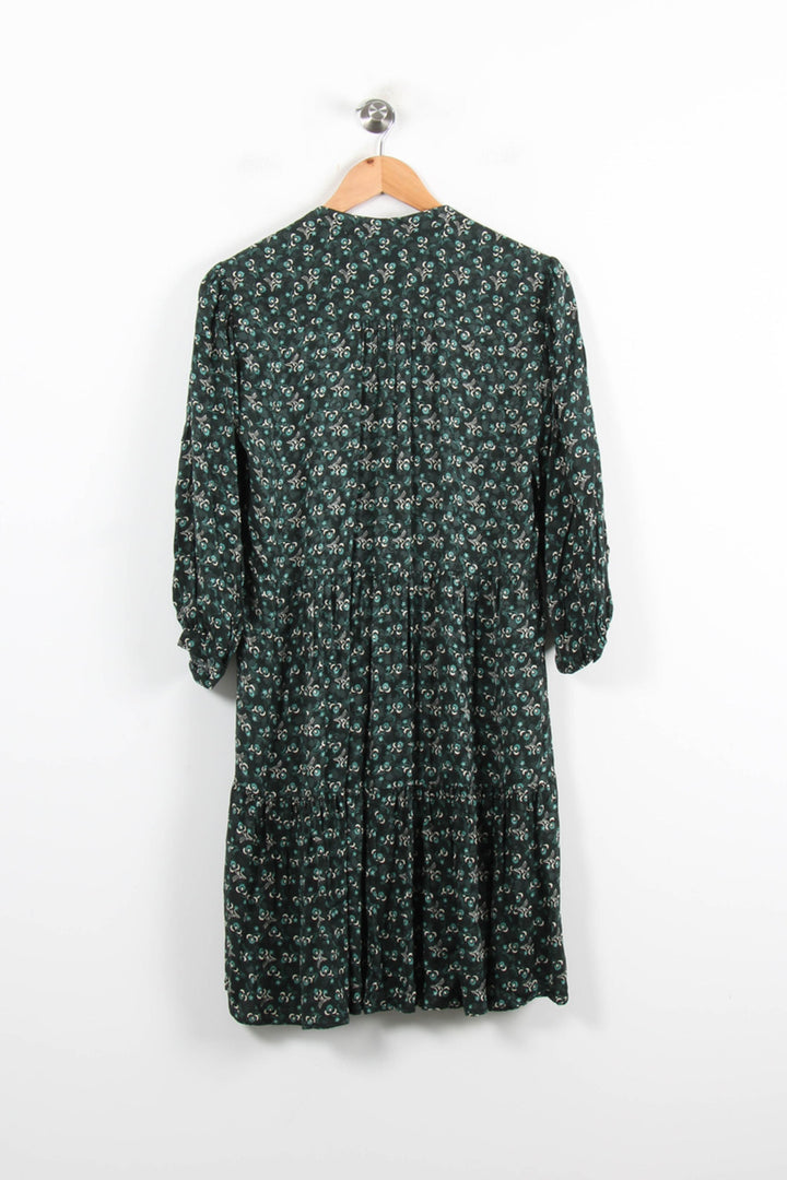 Robe Fleurie Verte - Taille S/36 de la marque Pablo | PARAD76914 - Vendu par Paradigme - Image 4