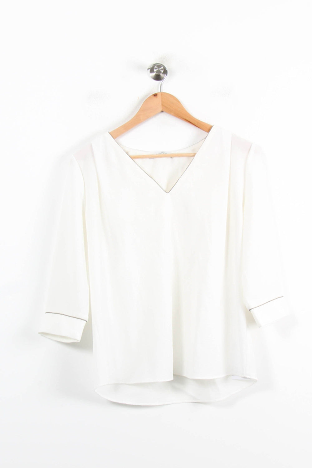 Blouse Blanche - Taille S/36 de la marque Sud express | PARAD76918 - Vendu par Paradigme - Image 2