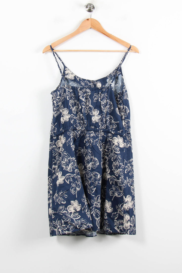 Robe Fleurie Bleu et Blanc - Taille M/38 de la marque I.Code | PARAD76929 - Vendu par Paradigme - Image 4