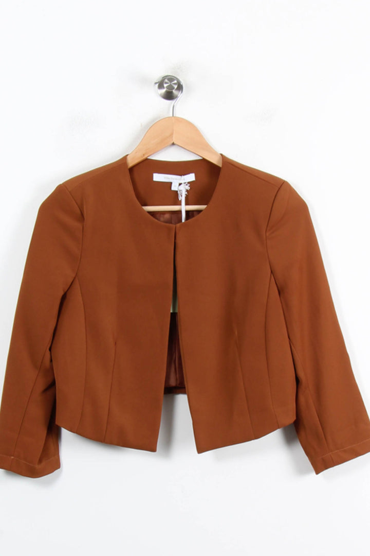 Veste Marron - Taille XS/34 de la marque La Fée Maraboutée | PARAD76931 - Vendu par Paradigme - Image 4
