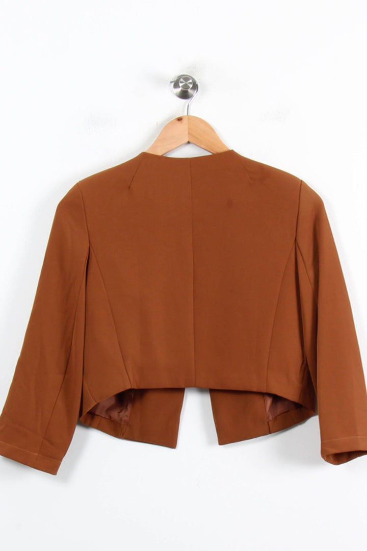 Veste Marron - Taille XS/34 de la marque La Fée Maraboutée | PARAD76931 - Vendu par Paradigme - Image 2
