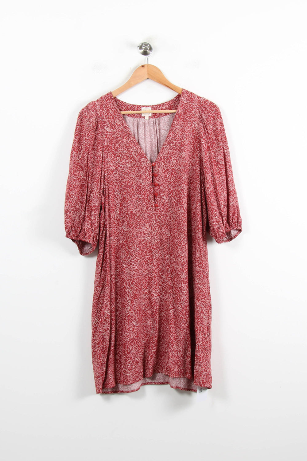 Robe Courte Bordeaux - Taille S/36 de la marque Des petits hauts | PARAD76936 - Vendu par Paradigme - Image 2