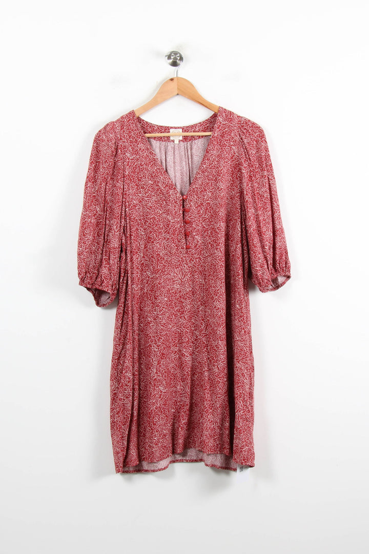 Robe Courte Bordeaux - Taille S/36 de la marque Des petits hauts | PARAD76936 - Vendu par Paradigme - Image 2