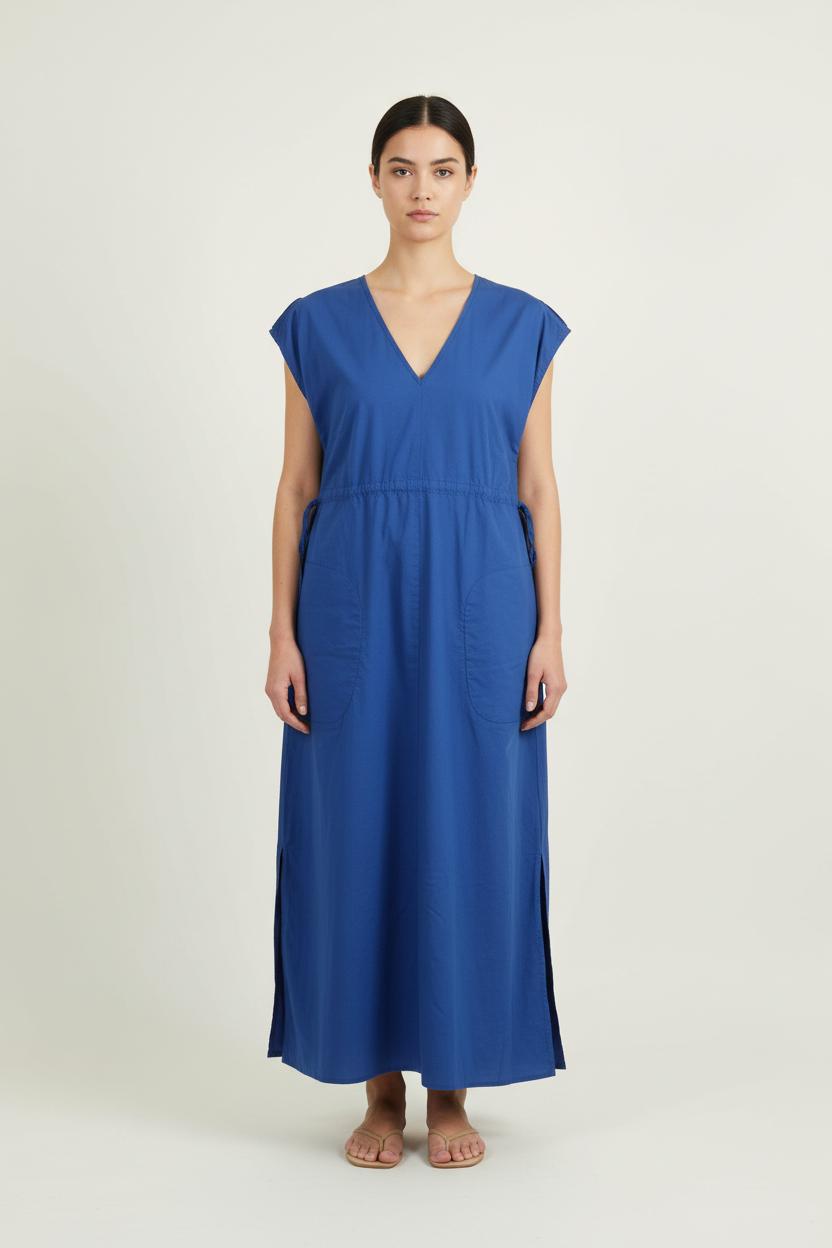 Robe Sans Manches Bleue - Taille L/40 de la marque La Fée Maraboutée | PARAD76945 - Vendu par Paradigme - Image 1