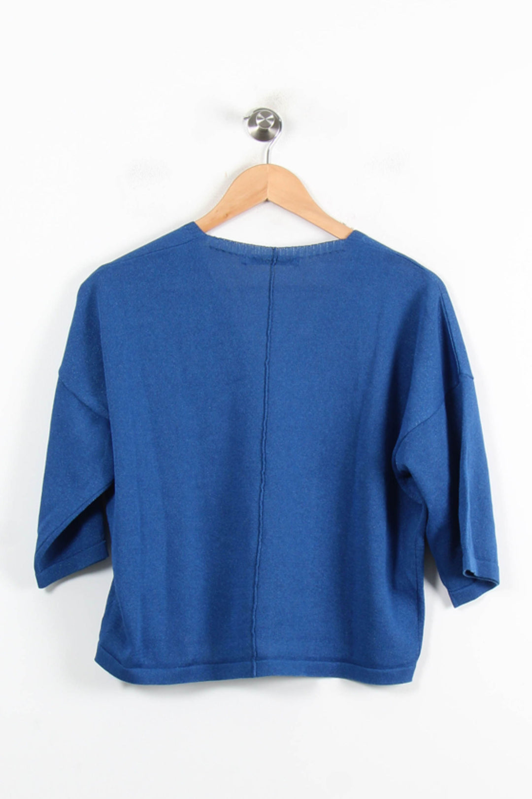 Pull Bleu - Taille M/38 de la marque La Fée Maraboutée | PARAD76946 - Vendu par Paradigme - Image 4