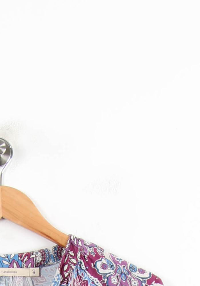 Blouse Multicolore - Taille L/40 de la marque La Fée Maraboutée | PARAD76949 - Vendu par Paradigme - Image 3