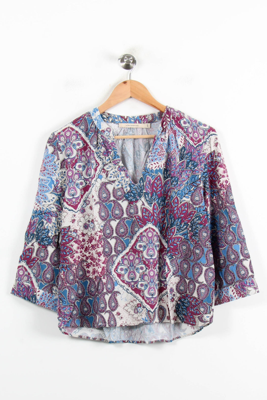 Blouse Multicolore - Taille L/40 de la marque La Fée Maraboutée | PARAD76949 - Vendu par Paradigme - Image 2