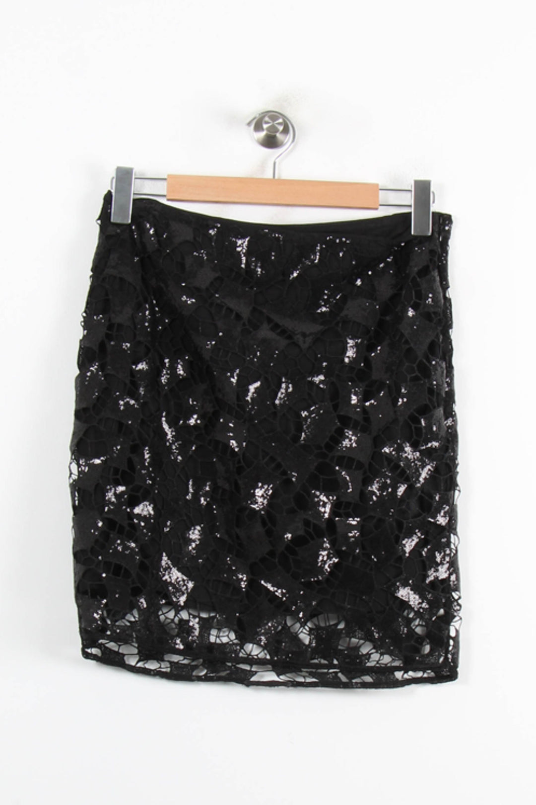 Jupe Dentelle Noire - Taille L/40 de la marque IRO | PARAD76956 - Vendu par Paradigme - Image 2