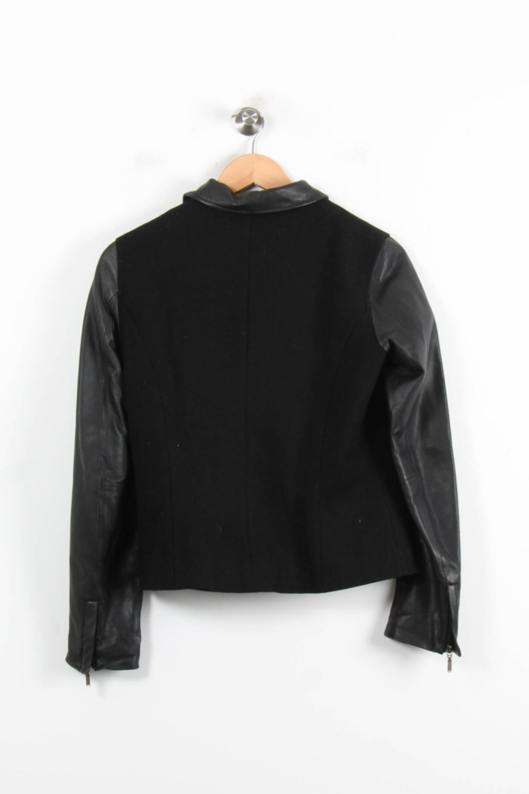 Blouson Noir - Taille S/36 de la marque Caroll | PARAD76975 - Vendu par Paradigme - Image 4