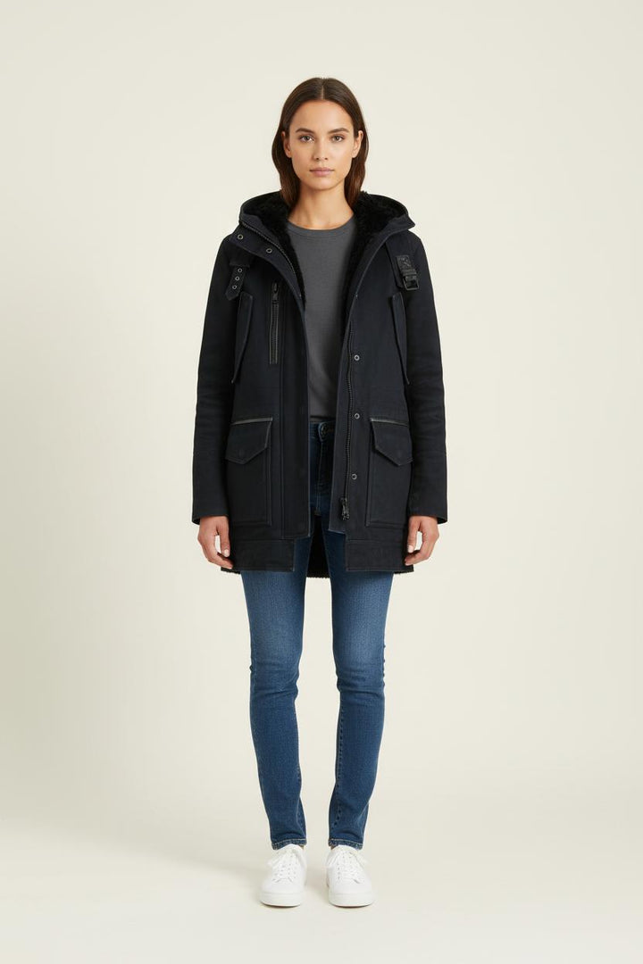 Parka Bleu - Taille XS/34 de la marque The Kooples | PARAD76976 - Vendu par Paradigme - Image 1