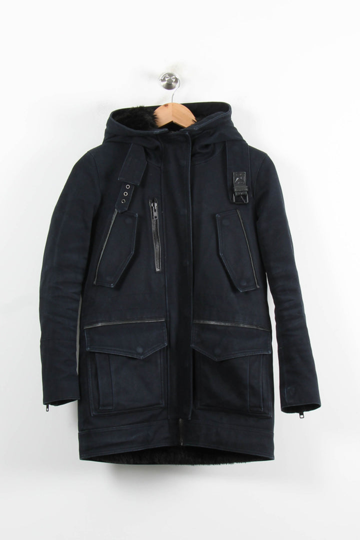 Parka Bleu - Taille XS/34 de la marque The Kooples | PARAD76976 - Vendu par Paradigme - Image 2