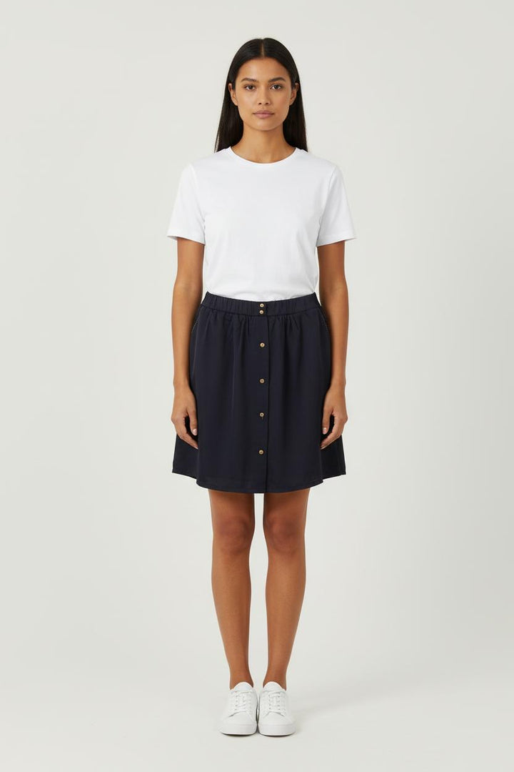 Jupe Courte Bleue - Taille M/38 de la marque Grace & Mila | PARAD76982 - Vendu par Paradigme - Image 1